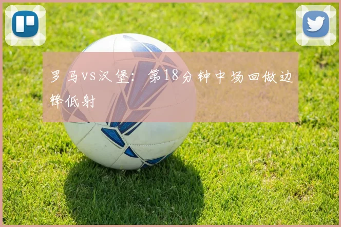 罗马vs汉堡：第18分钟中场回做边锋低射